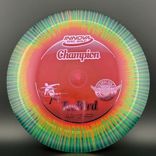 I-Dye Champion Teebird - Penned - Steve Brinster 2013