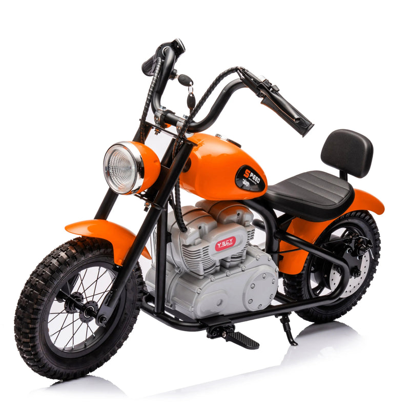 Load image into Gallery viewer, 36V Magic Cars E-Chopper, Leather Seat, Rubber Air Wheels, Brushless Motor
