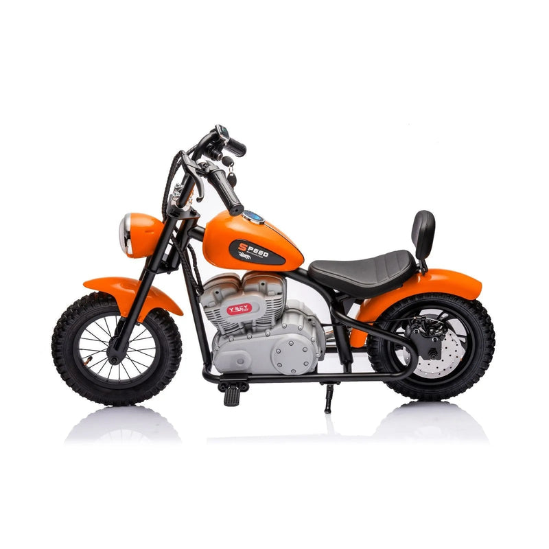 Load image into Gallery viewer, 36V Magic Cars E-Chopper, Leather Seat, Rubber Air Wheels, Brushless Motor
