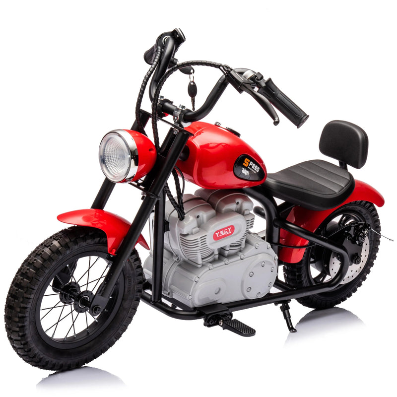 Load image into Gallery viewer, 36V Magic Cars E-Chopper, Leather Seat, Rubber Air Wheels, Brushless Motor
