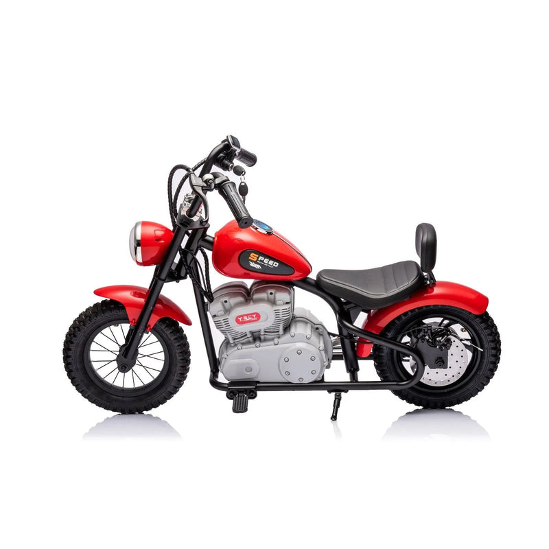 Load image into Gallery viewer, 36V Magic Cars E-Chopper, Leather Seat, Rubber Air Wheels, Brushless Motor
