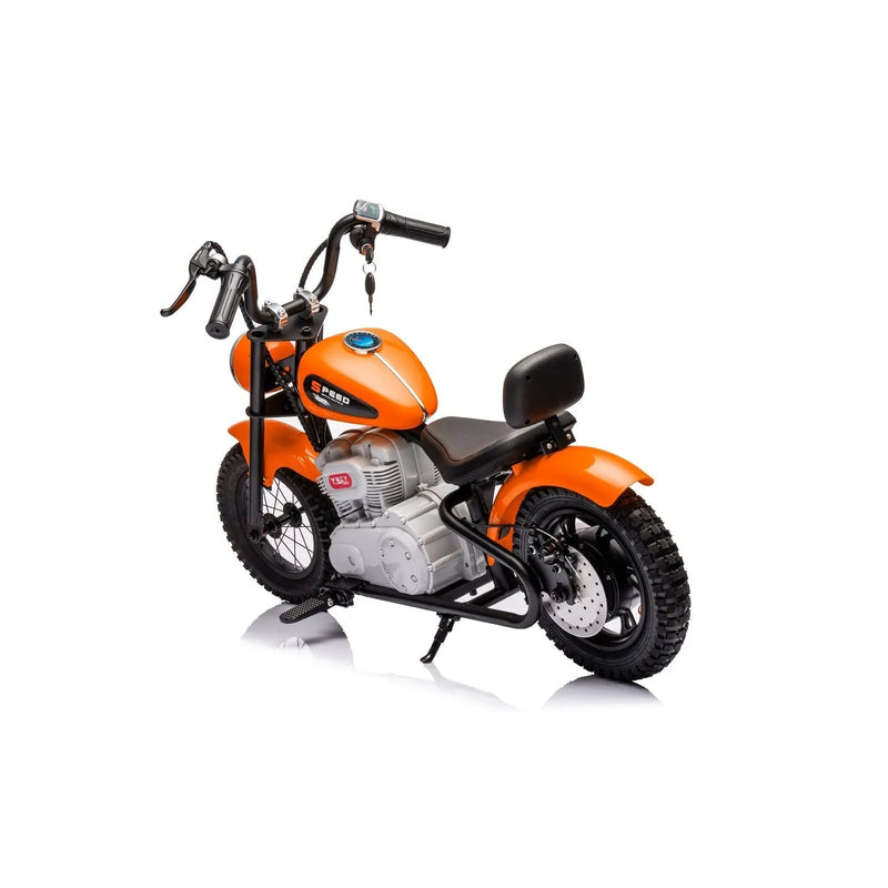 Load image into Gallery viewer, 36V Magic Cars E-Chopper, Leather Seat, Rubber Air Wheels, Brushless Motor
