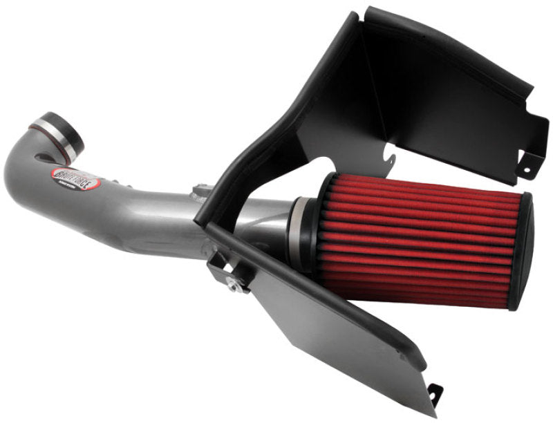 Load image into Gallery viewer, AEM Induction AEM 04-08 Nissan Armada  Silver Brute Force Air Intake 21-8502DC
