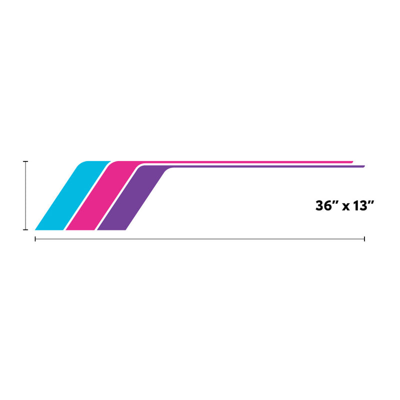 Load image into Gallery viewer, Universal Retro Side Stripes
