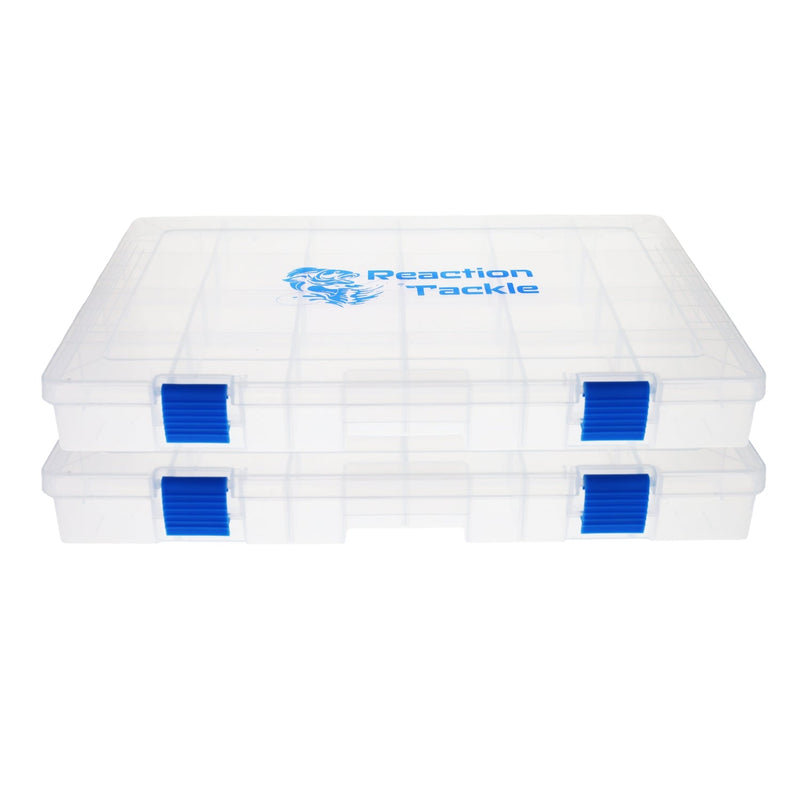 Load image into Gallery viewer, Reaction Tackle Basic Tackle Tray- Affordable, Lightweight Design with 2 Secure Clips
