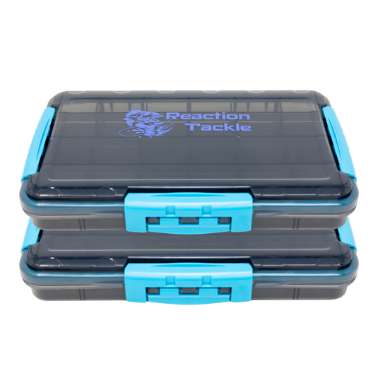 Reaction Tackle Premium Tackle Tray- High Performance and Water Resistant with 3 Resilient Clips