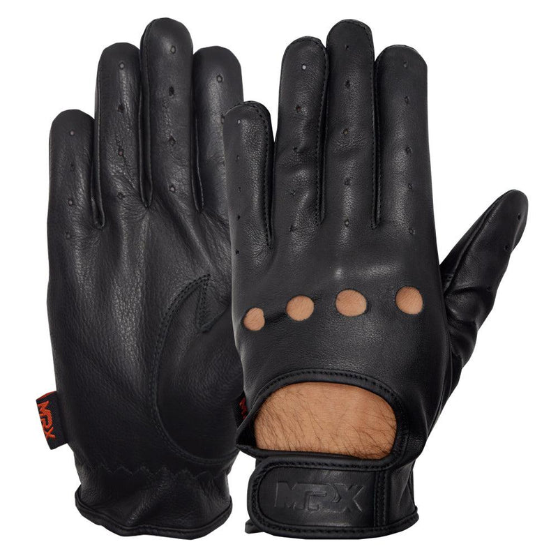 Load image into Gallery viewer, MRX Driving Gloves Basic Soft Cofferse Outdoor Glove Goat Leather Full Finger
