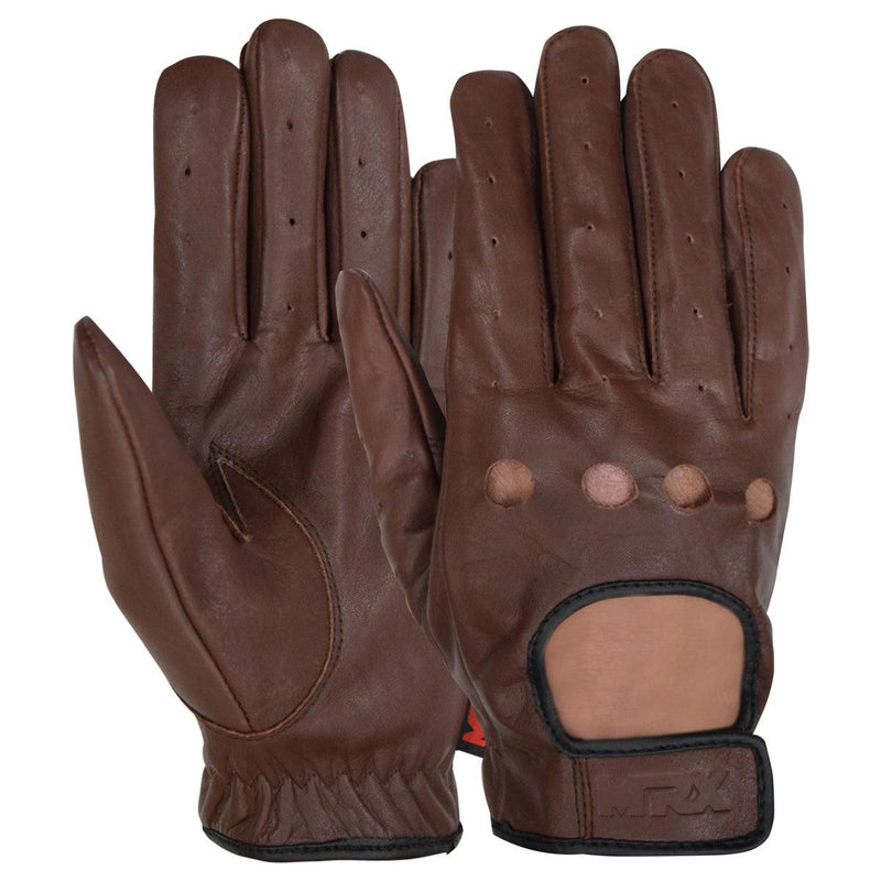 Load image into Gallery viewer, MRX Driving Gloves Basic Soft Cofferse Outdoor Glove Goat Leather Full Finger
