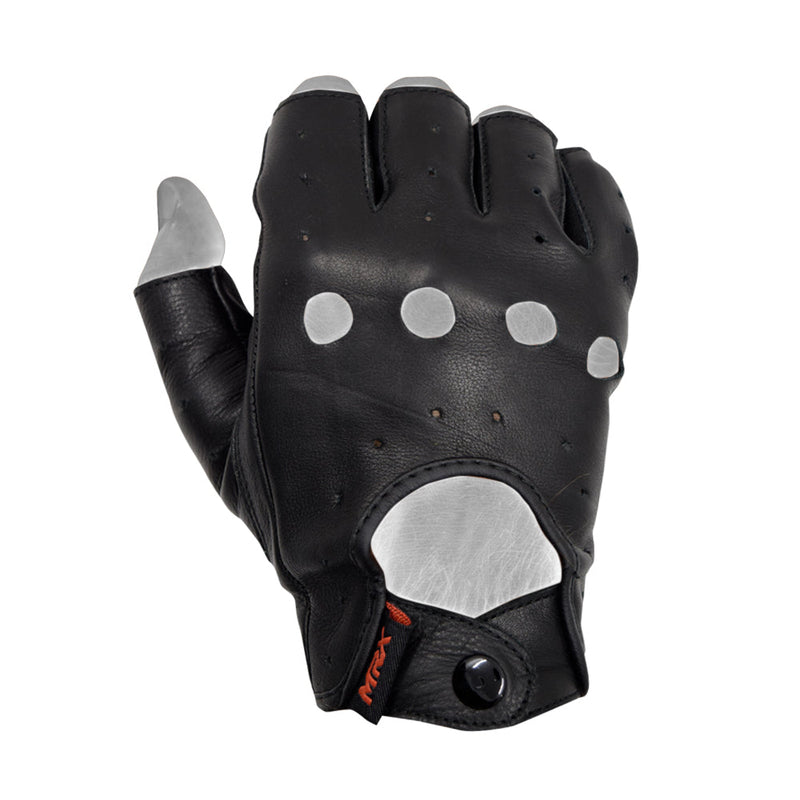 Load image into Gallery viewer, MRX Driving Gloves soft Leather Unlined Motorbike Riding Half Fingers Glove for Unisex

