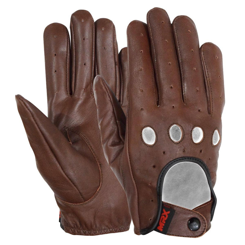 Load image into Gallery viewer, MRX Driving Gloves Basic Soft Cofferse Outdoor Glove Goat Leather Full Finger

