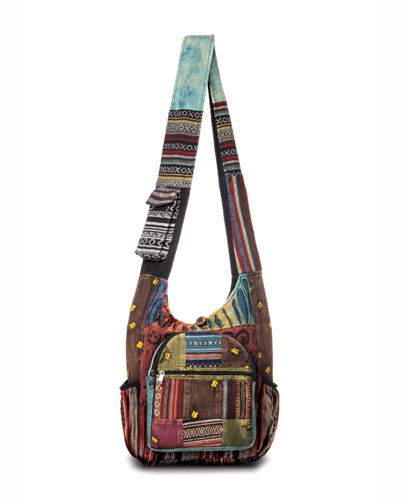 Load image into Gallery viewer, Kathmandu Collection Bee Hobo Bag
