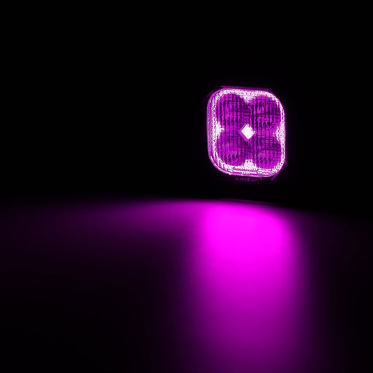 Color Play Series 3 Inch 116W RGB LED Pod Lights Flood Off Road Lights With 8 Backlight Options