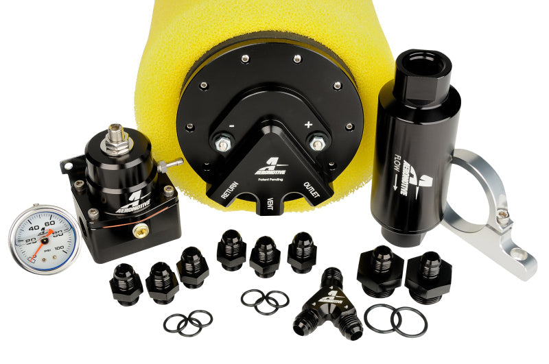 Load image into Gallery viewer, Aeromotive Phantom 340 Fuel System - Return Style w/ Y-Block 17164
