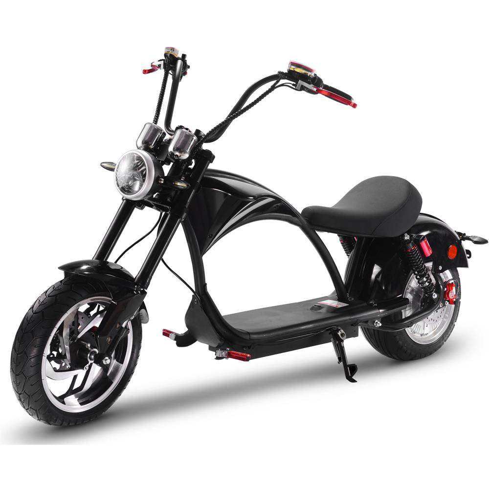 Mototec Lowboy 60v 2500w Lithium Scooter Black - Skoutley Outdoors LLC