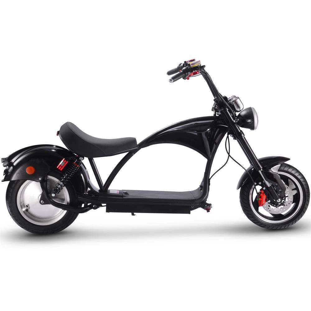 Mototec Lowboy 60v 2500w Lithium Scooter Black - Skoutley Outdoors LLC