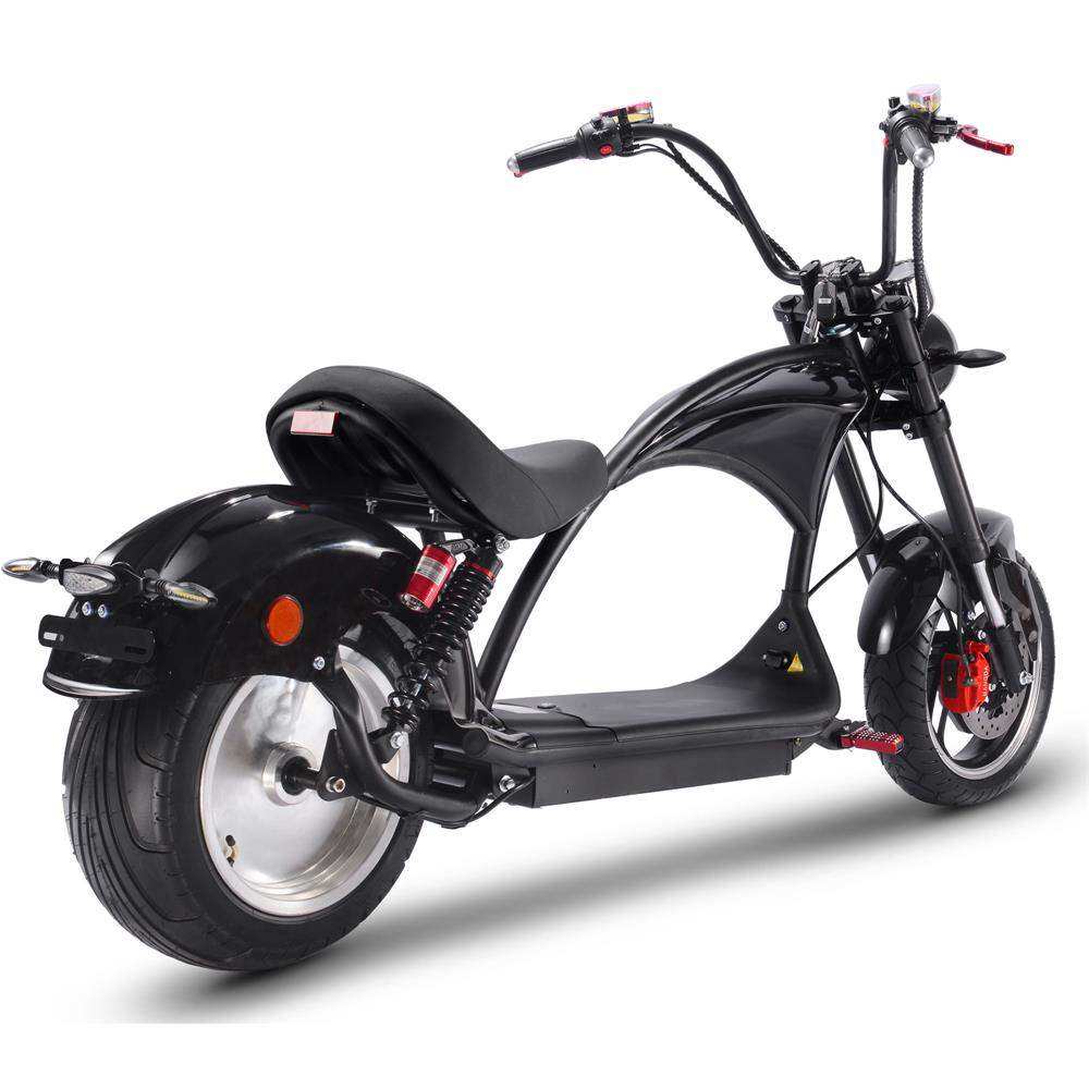 Mototec Lowboy 60v 2500w Lithium Scooter Black - Skoutley Outdoors LLC