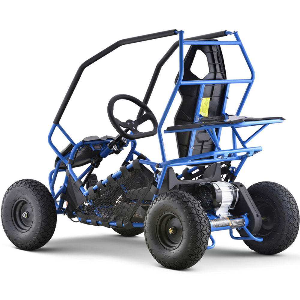 Go Kart Maverick 1000w Blue - Skoutley Outdoors LLC