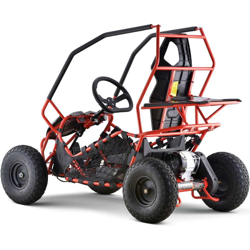 Go Kart Maverick 1000w Red - Skoutley Outdoors LLC