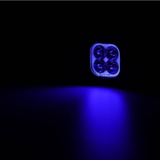 Color Play Series 3 Inch 116W RGB LED Pod Lights Spot Off Road Lights With 8 Backlight Options