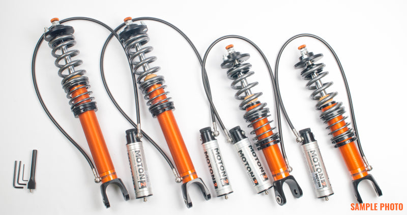Load image into Gallery viewer, Moton 2002+ Saker GT SV1 RWD 2-Way Series Coilovers w/ Springs
