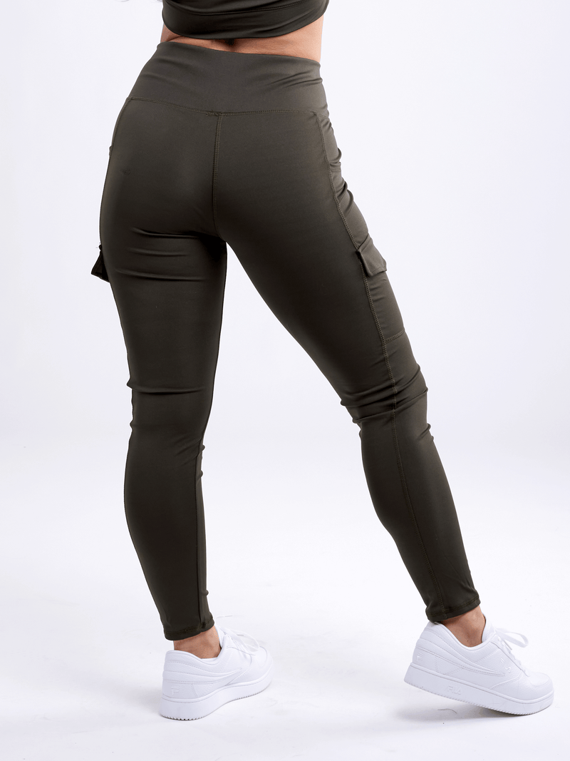 Load image into Gallery viewer, JupiterGear High-Waisted Leggings with Side Cargo Pockets
