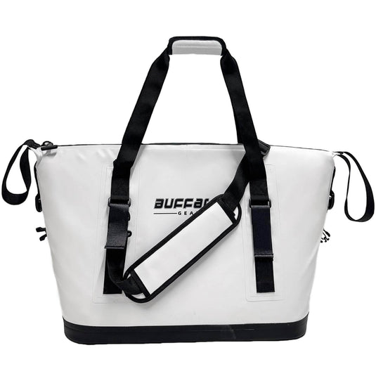 37QT Fish Cooler Bag With Fishing Rod Holder
