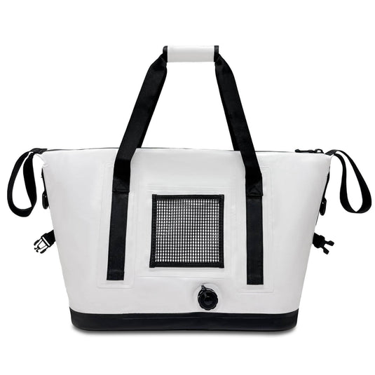 37QT Fish Cooler Bag With Fishing Rod Holder