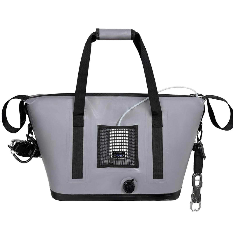 Load image into Gallery viewer, 37QT Fish Cooler Bag With Fishing Rod Holder
