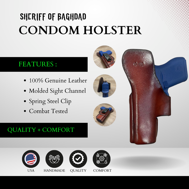 Load image into Gallery viewer, LEATHER CONDOM HOLSTER
