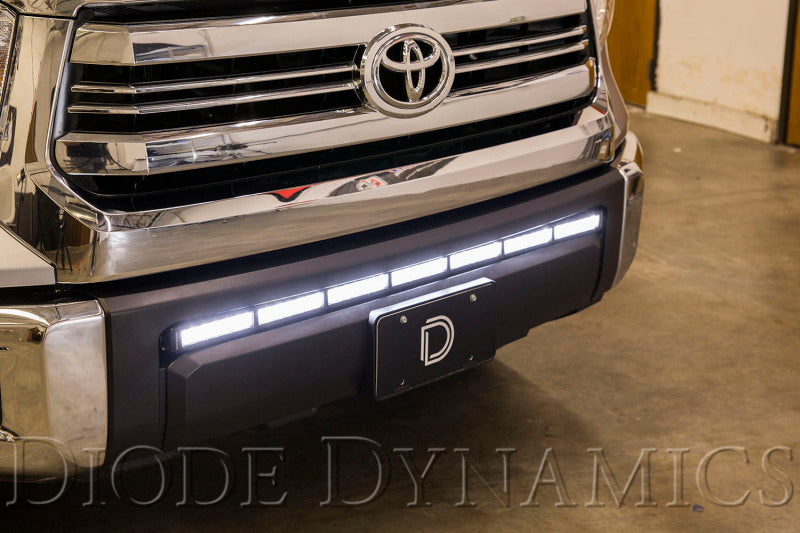 Load image into Gallery viewer, Diode Dynamics 14-21 Toyota Tundra SS30 Stealth Lightbar Kit - Amber Driving
