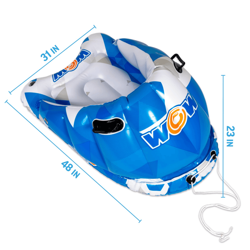 Load image into Gallery viewer, WOW Watersports Snow Tube Bobsled for Kids and Adults
