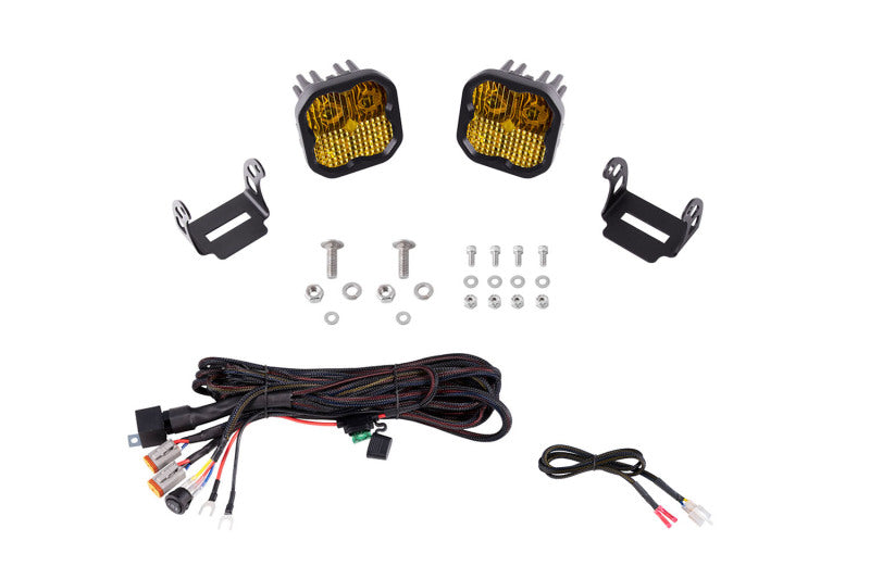 Load image into Gallery viewer, Diode Dynamics 21-22 Ford F-150 SSC2 Stage Series Backlit Ditch Light Kit - Pro White Combo
