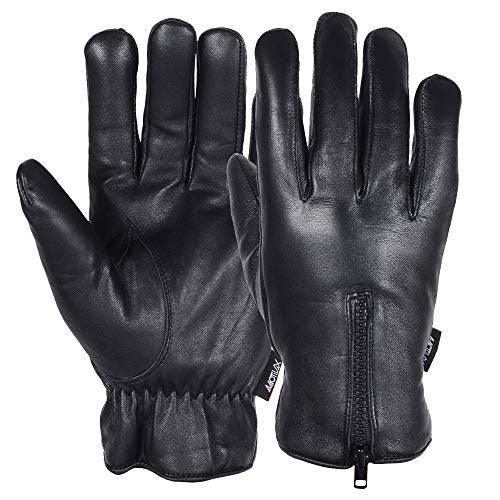 Load image into Gallery viewer, Men's Warm Winter Genuine Leather Driving Gloves
