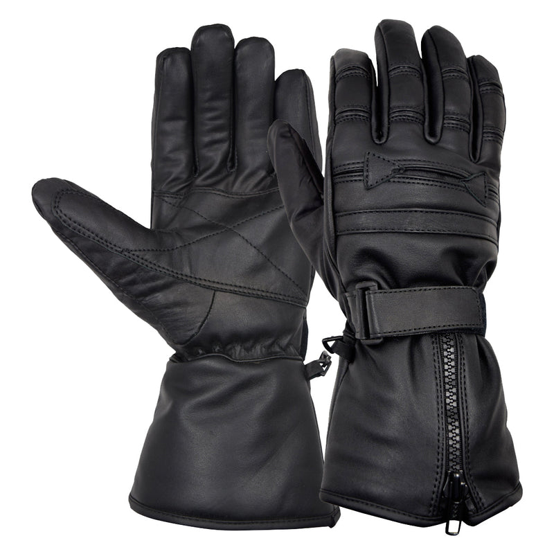Load image into Gallery viewer, MRX Mens Leather Gloves Winter Cold Weather Motorcycle Driving
