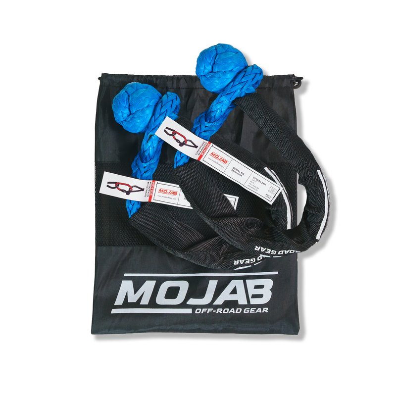 Load image into Gallery viewer, Soft Shackle 1/2'' x 24” with sleeve and bag (Set of 2 Shackles) (Lifetime Warranty)
