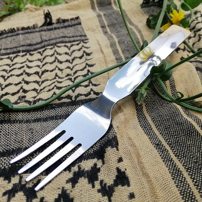 Load image into Gallery viewer, M-Tac Steel Small Cutlery Set (4 items)
