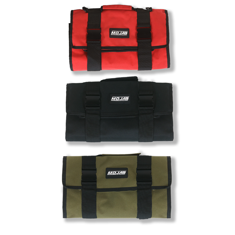 Load image into Gallery viewer, Large Canvas Tool organizer bag with 5 removeable pouches

