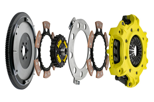 ACT Chevy Camaro/Corvette LS1/LS2/LS3/LS6/LS7 Mod-Twin 10.5 XT Sprung Disc Race Clutch Kit T2RS-G14