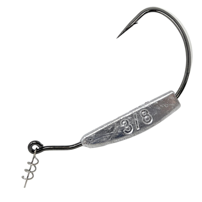 Load image into Gallery viewer, Reaction Tackle Lead Weighted Swimbait Hooks (10-PACK)
