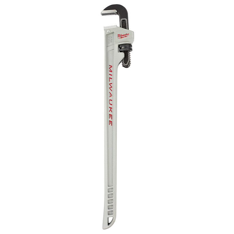 Load image into Gallery viewer, Milwaukee 48-22-7213 10L Aluminum Pipe Wrench with POWERLENGTH™ Handle
