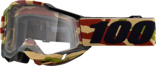 100% Accuri 2 Goggles - Mission - Clear 50013-00021