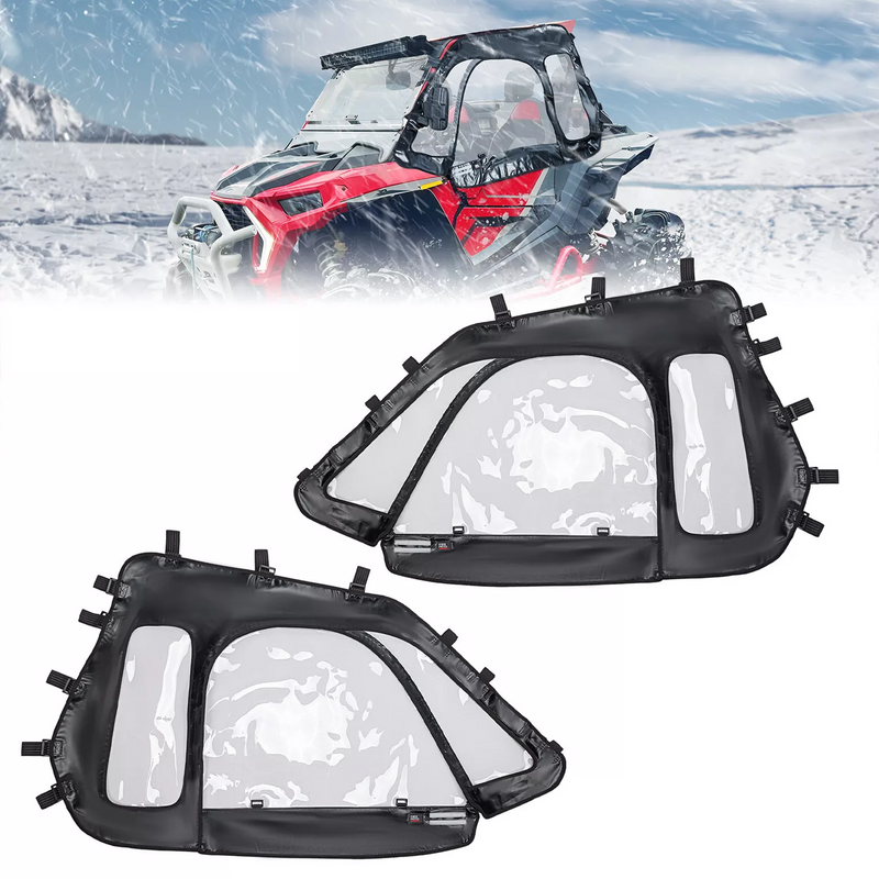 Load image into Gallery viewer, UTV Soft Upper Door Cab Enclosure Set for Polaris RZR XP 1000 / Turbo 2014-2023
