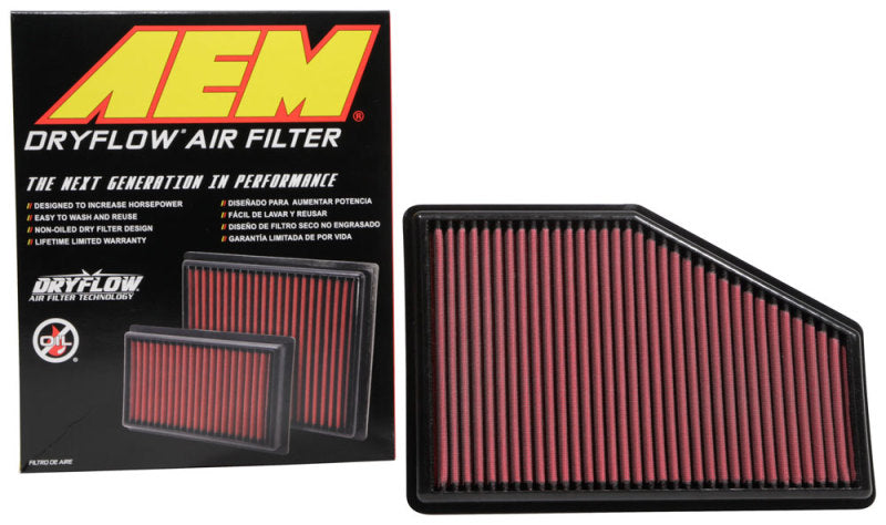 Load image into Gallery viewer, AEM Induction AEM 12-20 Chevrolet Malibu 1.5L/1.8L/2.0L DryFlow Air Filter 28-50049
