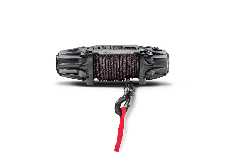 Load image into Gallery viewer, RealTruck Universal Traction Recovery 13K Winch - Black
