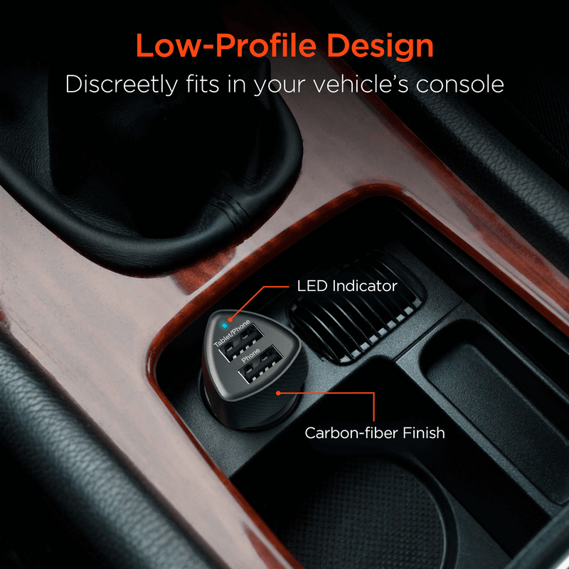 Load image into Gallery viewer, HyperGear SpeedBoost 12W USB + 5W USB Car Charger
