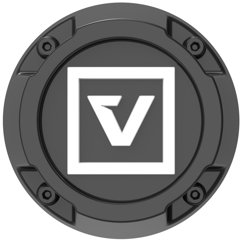 Load image into Gallery viewer, VCAP1 TALL CAP WHITE LOGO 35MM SATIN BLACK
