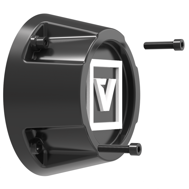 Load image into Gallery viewer, VCAP1 TALL CAP WHITE LOGO 35MM SATIN BLACK
