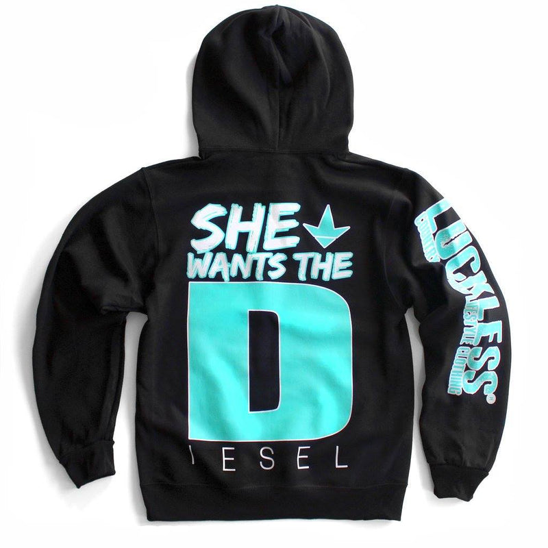 Load image into Gallery viewer, She Wants the Diesel Hoodie
