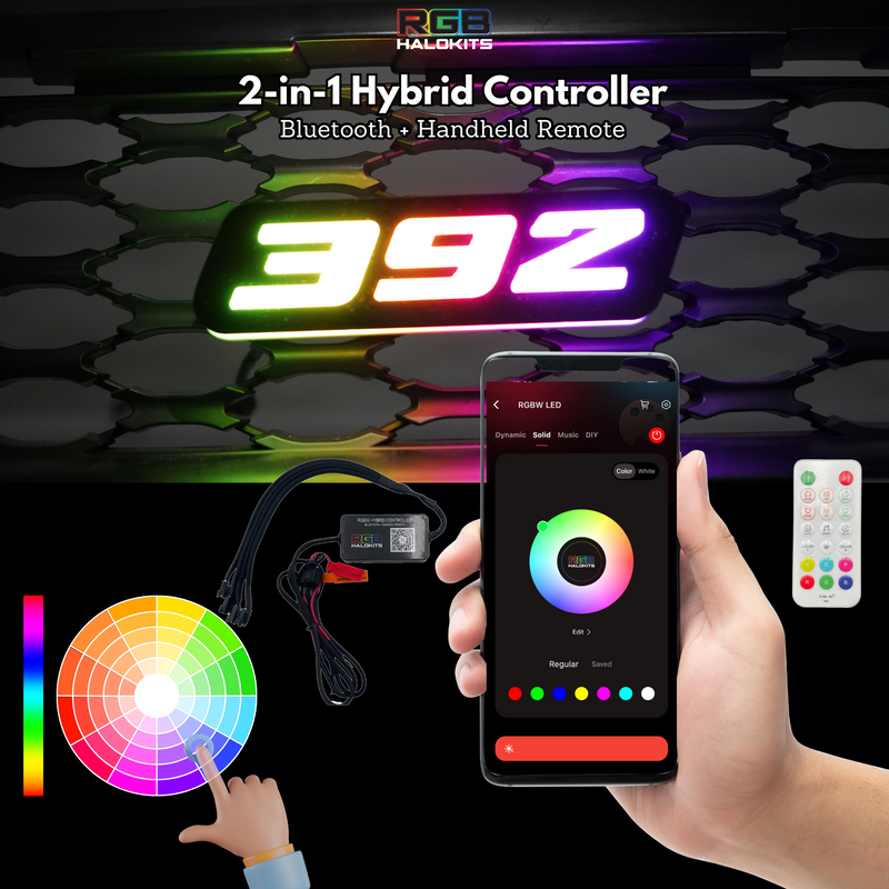 Load image into Gallery viewer, 392 LED Badge (Multicolor Flow)
