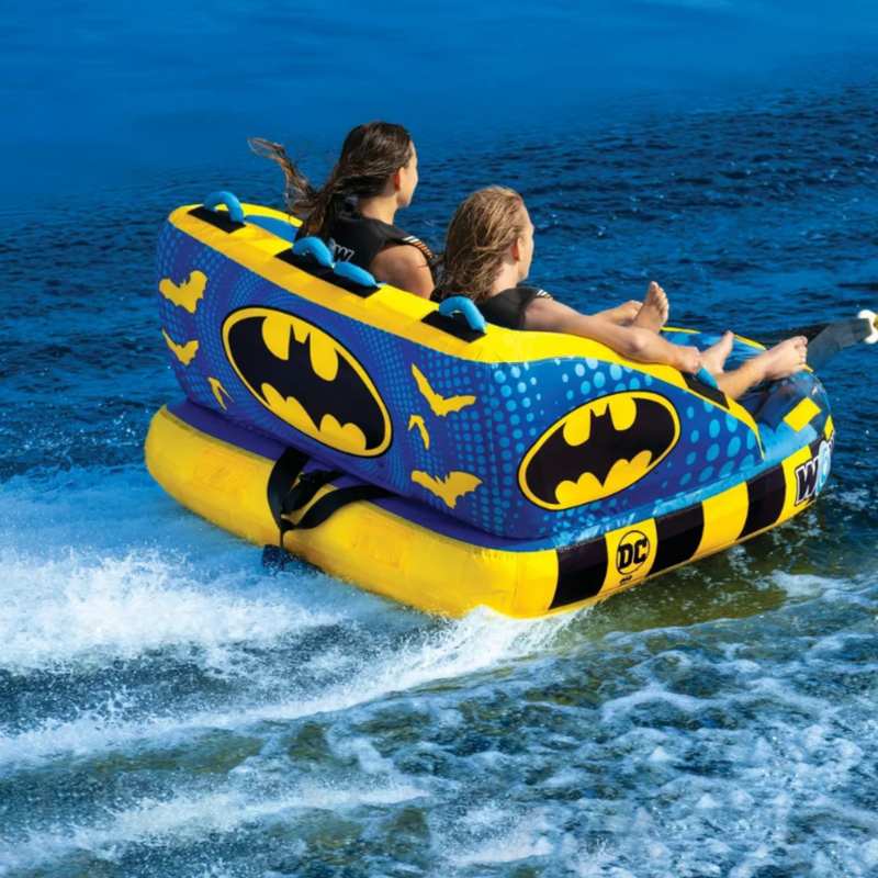 Load image into Gallery viewer, WOW Sports DC Comics Batman 2-Person Bubba Soft Top Towable
